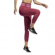 Leggings med hög midja för kvinnor adidas Training Branded Aeroknit 7/8