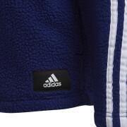 Jacka för barn adidas ARKD3 Warm 3-Stripes Fleece Track Top