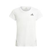 T-shirt för flickor adidas Aeroready 3-Stripes