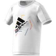T-shirt för barn adidas Coton