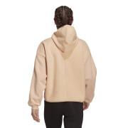 Sweatshirt för kvinnor adidas Essentials Golden Logo Sherpa