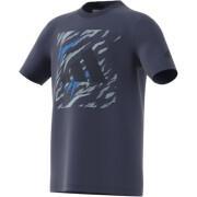 T-shirt för barn adidas Water Tiger Graphic