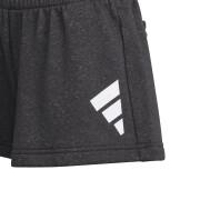 Shorts för flickor adidas Future Icons 3-Stripes Loose Cotton