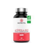 Ekologiskt kosttillskott med acerola - 30 tabletter Nutrivita